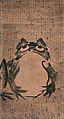 Image 9Frog and Mouse by Getsuju, a Japanese artist of the Edo period (from Frogs in culture)