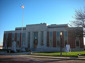 Das Calloway County Courthouse in Fulton