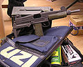 An Uzi submachine gun