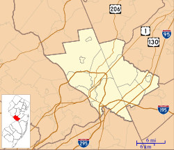 South Trenton is located in Mercer County, New Jersey