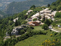 Skyline of Le Poët-en-Percip