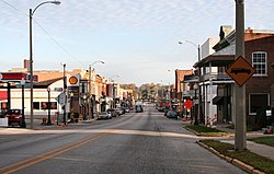 Downtown Ligonier.