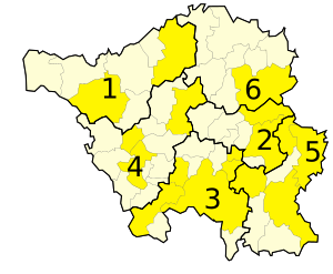 Landkreise im Saarland