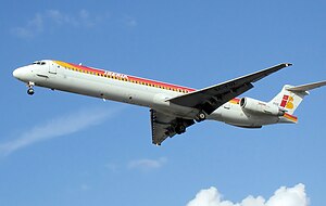 MD-88 společnosti Iberia v roce 2002