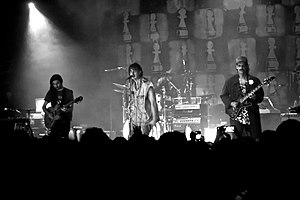 The Voidz performing in 2014