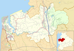 Eagland Hill is located in the Borough of Wyre