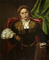 Laura da Pola, painted in 1544 by Lorenzo Lotto.