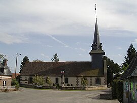 The church in Le Noyer-en-Ouche