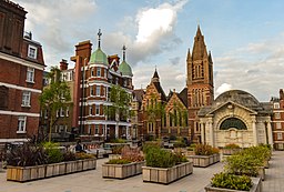 Brown Hart Gardens, beläget centralt i Mayfair.