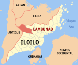 Lambunao na Iloilo Coordenadas : 11°3'N, 122°29'E