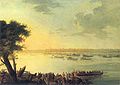 Catherine II leaving Kaniv in 1787, Jan Bogumił Plersch.