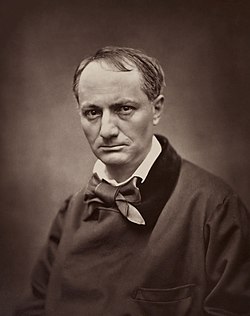 O poeta y escritor francés Charles Baudelaire.