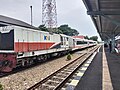 BB 303 75 01 Saat berhenti di Stasiun Tebing Tinggi