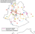 Metro, Premetro and tramway map of Brussels