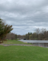 Gordon Pond, a dammed section of Devils Brook in Plainsboro Township (Middlesex County).