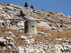 A pillbox in Balaklava, Crimea.