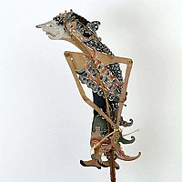 Wayang Kulit (Shadow Puppet) Princess Tari, Tropenmuseum Collections, Indonesia before 1934