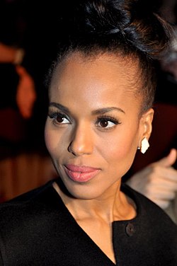 Kerry Washington vid den franska premiären av Django Unchained i januari 2013.