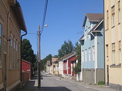 Vieilles maisons du quartier de Skata.