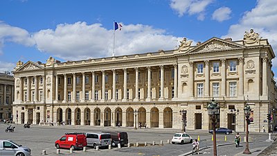 Hôtel de la Marine, Paris, by Ange-Jacques Gabriel, 1761-1770[62]