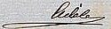 Adelaide of Austria's signature