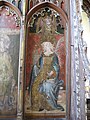 Santa Bárbara, Ranworth Rood Screen, c.1430, Iglesia de Santa Elena, Ranworth, Norfolk, Reino Unido.