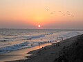 Sunset at Huntington Beach