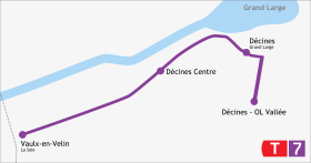 Voir la carte de la ligne.