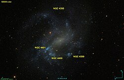 Vista de NGC 4399