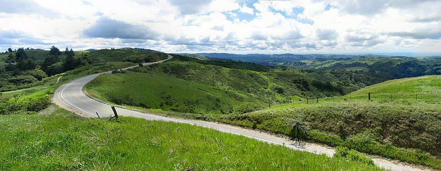 Skyline Boulevard in winter