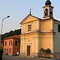 L'église, bâtie au XVIIIe siècle, dédiée à Saint Pierre et Saint Paul.