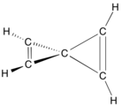 Spiropentadiene, which is highly strained.[7]