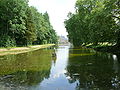 Le Grand canal, et, au fond, le château