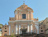 Fassade der Chiesa di Santa Teresa degli Scalzi, Neapel