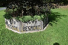 Besmond en 1684.