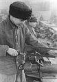 14-year-old prisoner at the Wehrmacht Automotive Repair Works, Berlin, January 1945