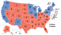 Forsetavalið 2000   Gore (D) 266 valmenn (48,4 %)   Bush (R) 271 valmenn (47,9 %)