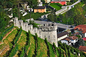 Fortikaĵo Fortini della Fame en Sementina