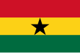 Bandera de Selecció de futbol de Ghana