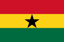 Vlag van Ghana