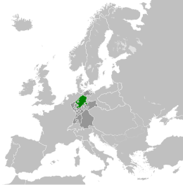 Regno di Vestfalia - Localizzazione