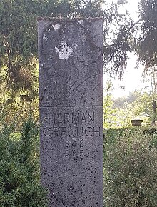 Hermann Greulich (1842–1925) Politiker. Grab, Friedhof Rehalp, Zürich