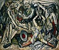 Image 36Max Beckmann, The Night (Die Nacht), 1918–1919, Kunstsammlung Nordrhein-Westfalen, Düsseldorf (from History of painting)