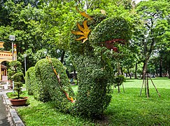 Parque Tao Dan, Ciudad Ho Chi Minh, Vietnam.