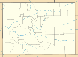 Map showing the location of Lory State Park