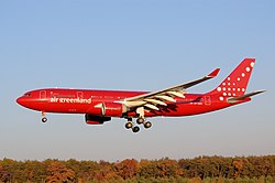 Airbus A330-200 der Air Greenland