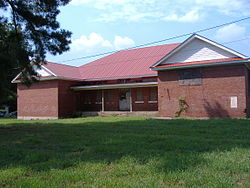 The former Allen-White School in Whiteville, August 2010