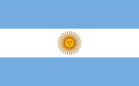 Bandera de Argentina