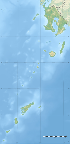 請島の位置（鹿児島県内）