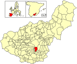 Capileira – Mappa